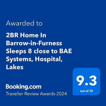 2Br Home In Barrow-In-Furness Sleeps 8 Close To Bae Systems, Hospital, Lakes Exterior photo